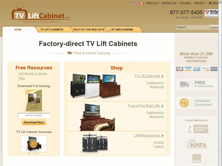 www.tvliftcabinet.com