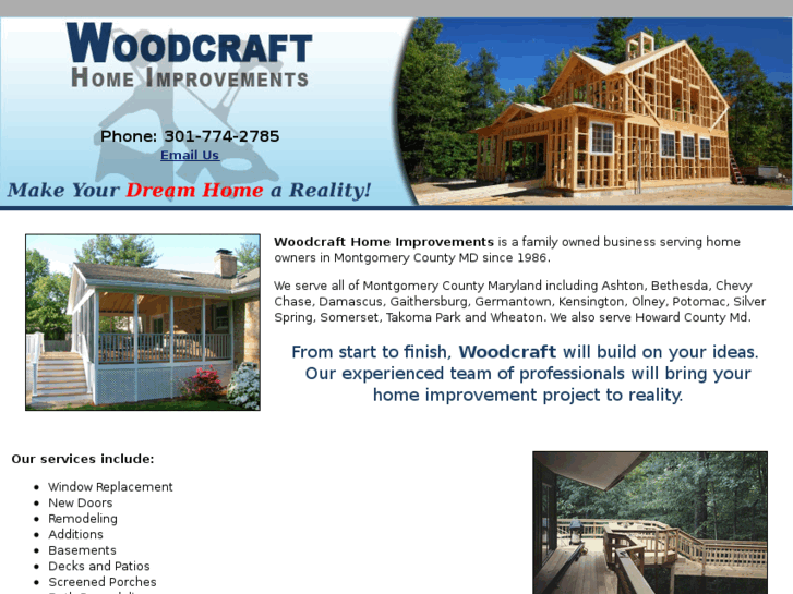 www.woodcrafthomeimprovements.com