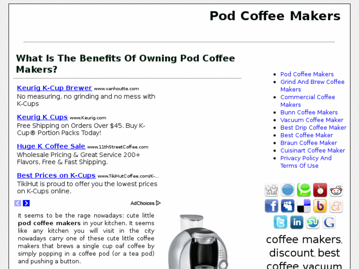 www.1podcoffeemakers.com