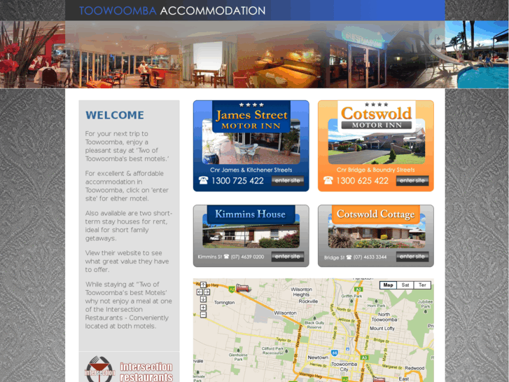 www.accommodationintoowoomba.com