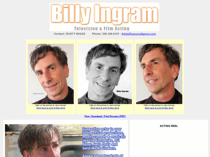 www.billyingram.tv