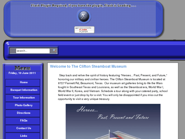 www.cliftonsteamboatmuseum.com