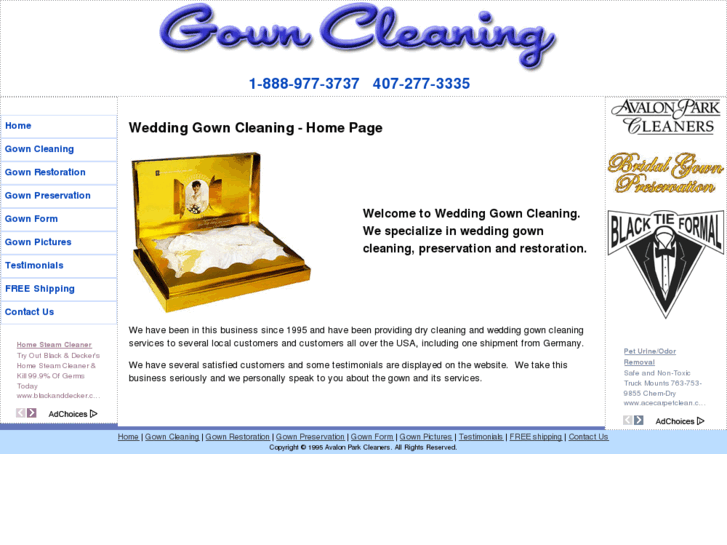 www.gowncleaning.info