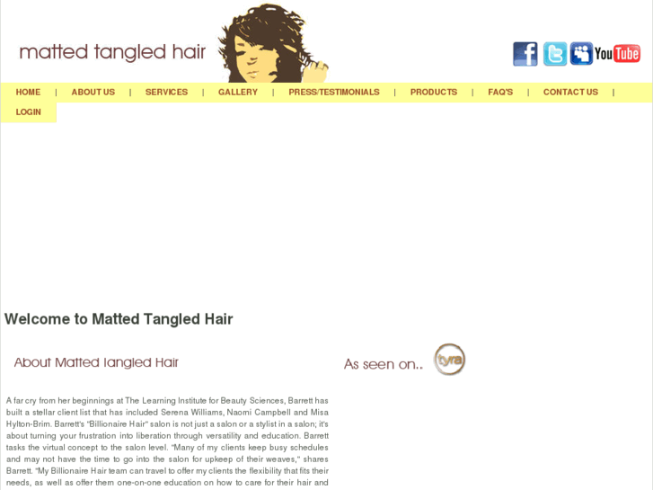 www.mattedtangledhair.com