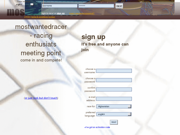 www.mostwantedracer.com