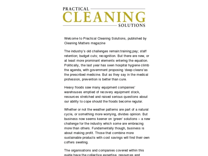 www.practicalcleaningsolutions.com