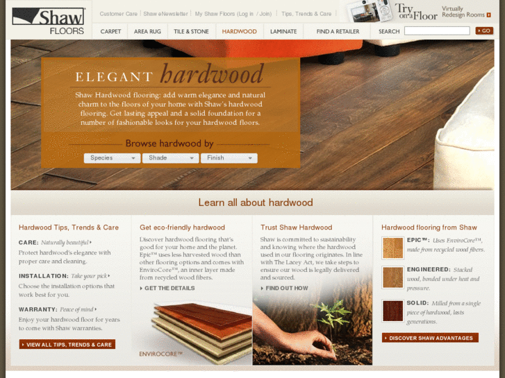 www.shawhardwoodfloorcenter.com