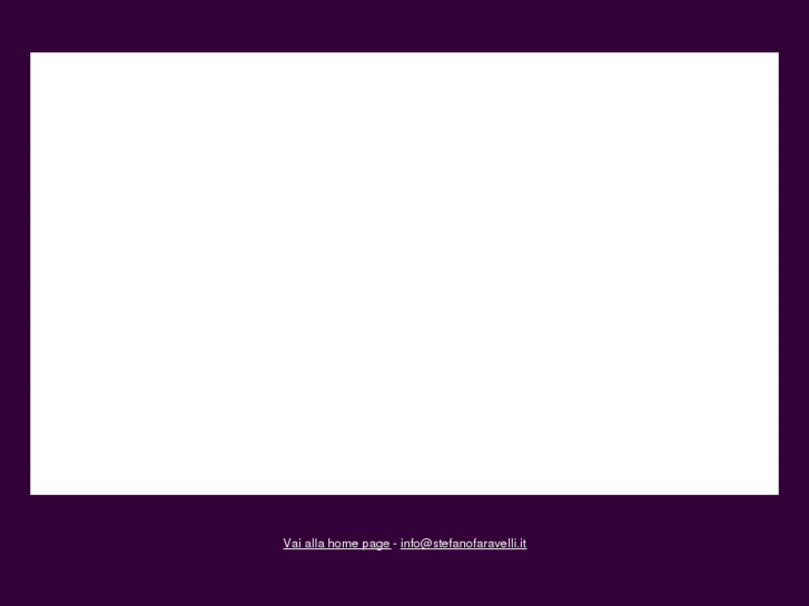 www.stefanofaravelli.it