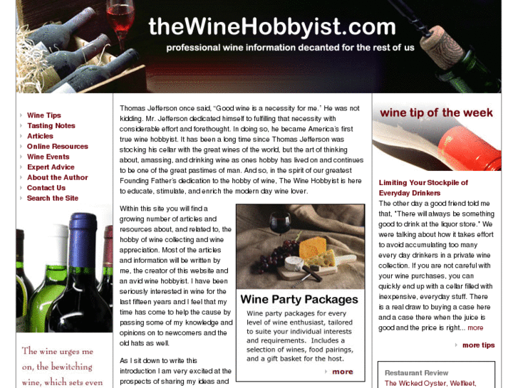 www.thewinehobbyist.com