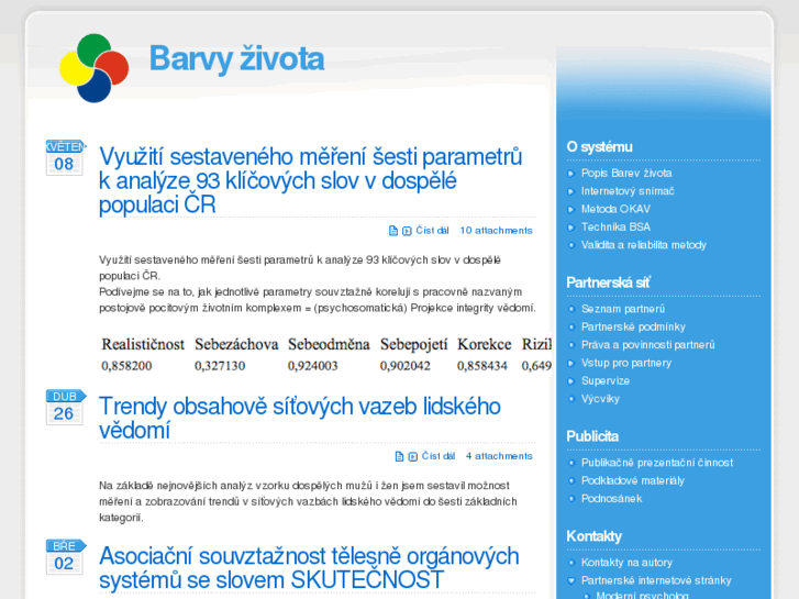 www.barvyzivota.cz