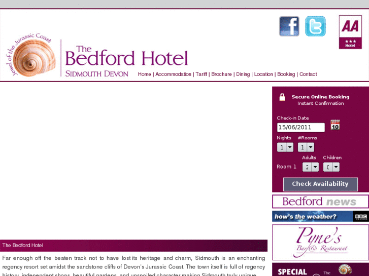 www.bedfordhotelsidmouth.com