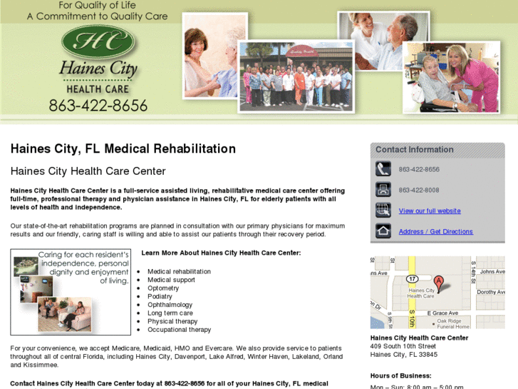 www.hainescityhealthcare.net