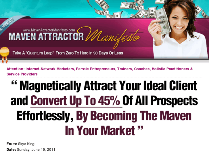 www.mavenattractormanifesto.com