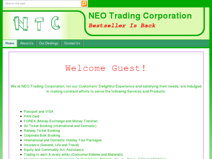 www.neotradingcorporation.com