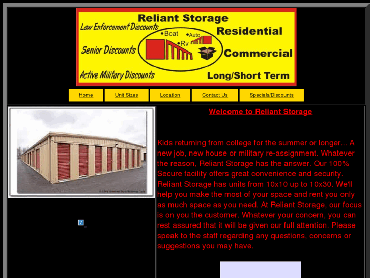 www.reliantstoragellc.com