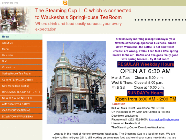 www.steamingcupwaukesha.com