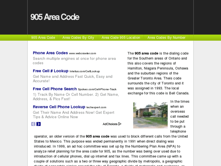 www.905areacode.com