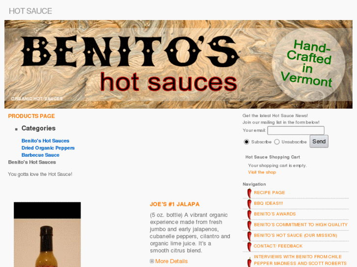 www.benitoshotsauce.com