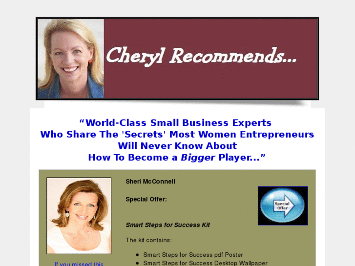 www.cherylrecommends.com