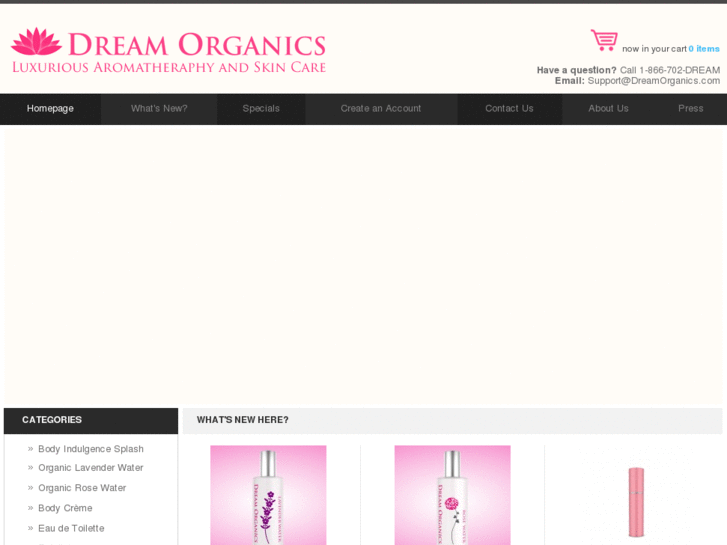 www.dreamorganics.com