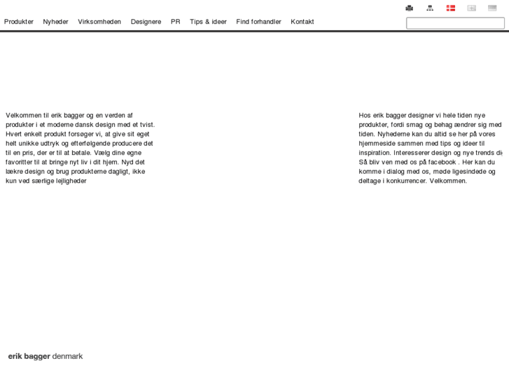 www.erikbagger.dk