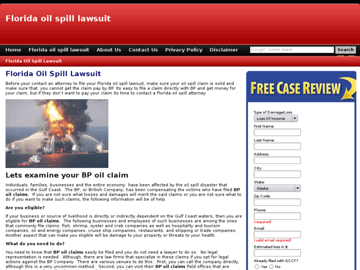 www.florida-oil-spill-lawsuit.org