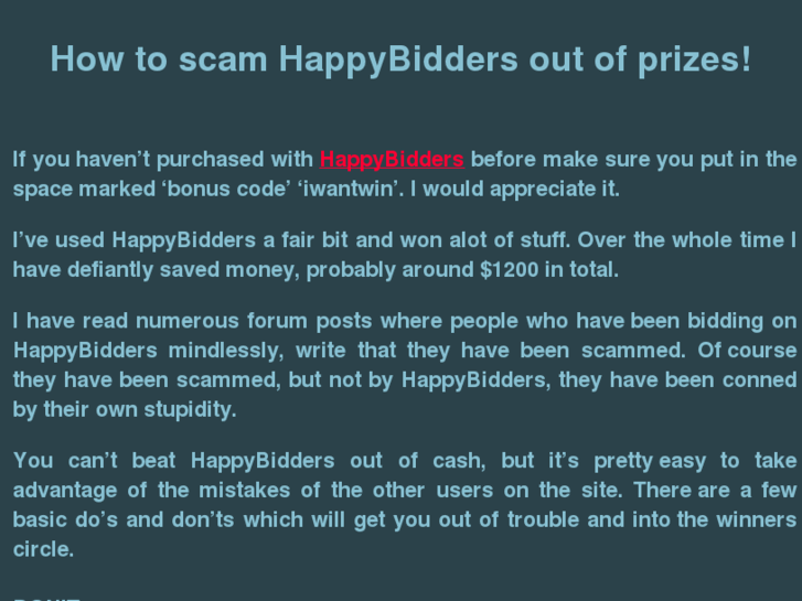 www.happybiddersscam.com