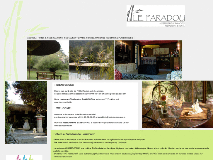 www.hostellerieleparadou.com