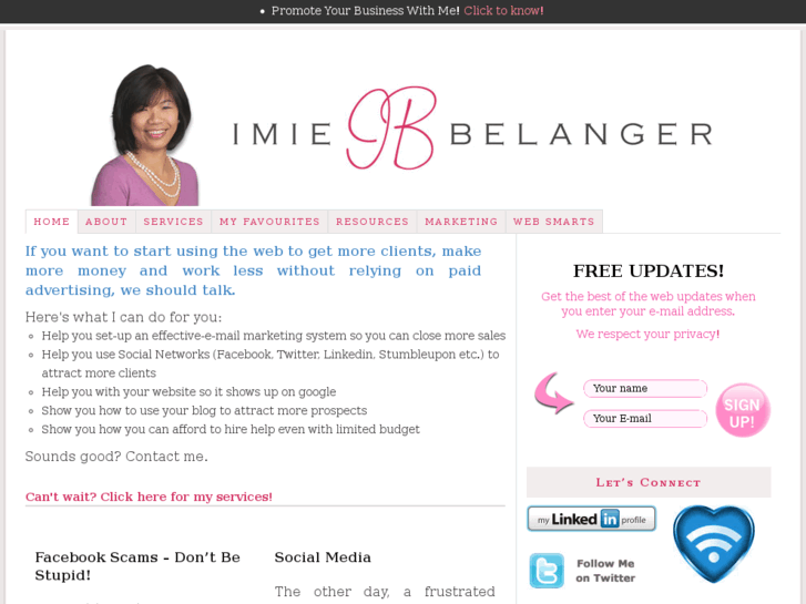 www.imiebelanger.com