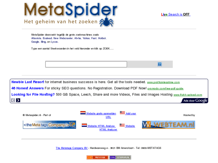 www.metaspider.nl