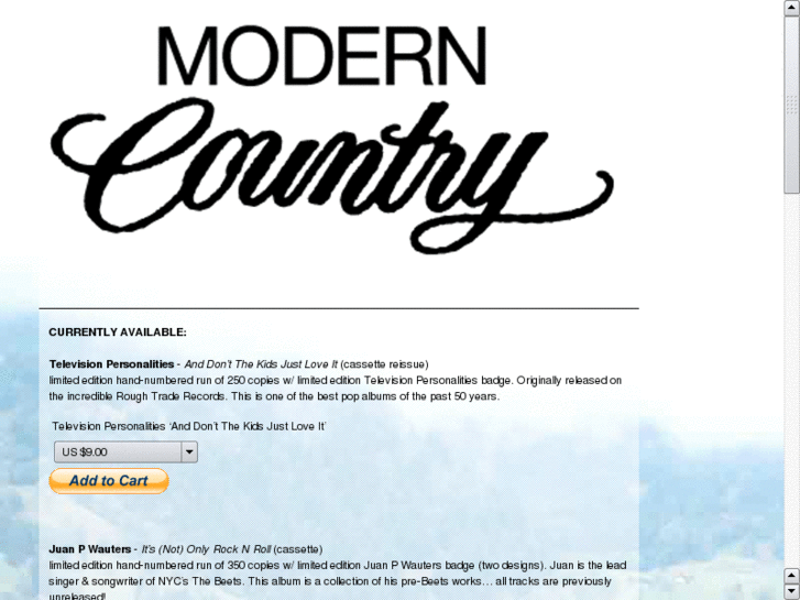 www.moderncountryrecords.com