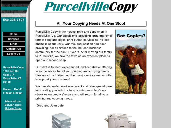 www.purcellvillecopy.com