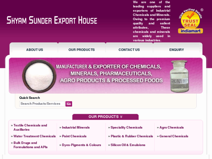 www.shyamsunderexports.com