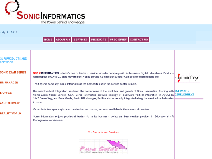 www.sonicinformatics.com