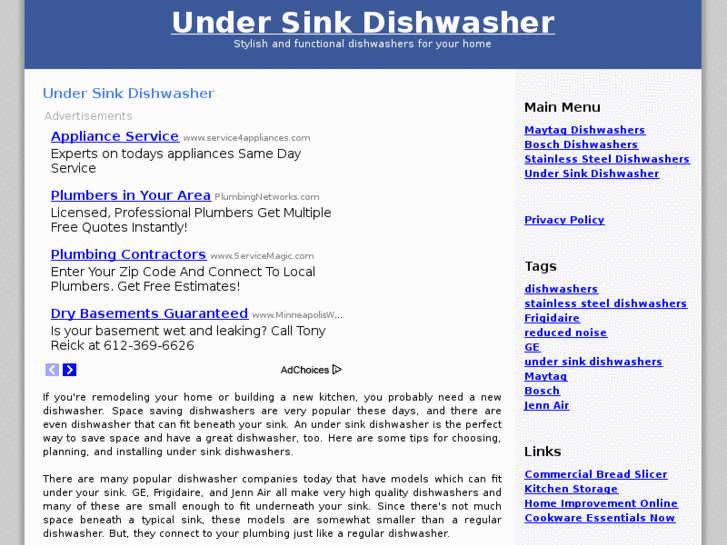 www.undersinkdishwasher.net