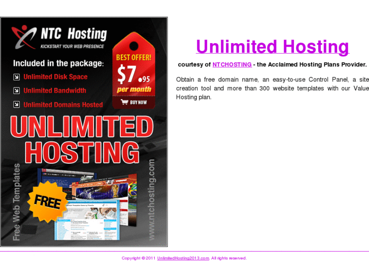 www.unlimitedhosting2013.com