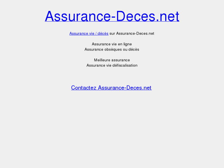 www.assurance-deces.net