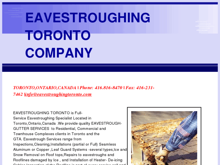 www.eavestroughingtoronto.com