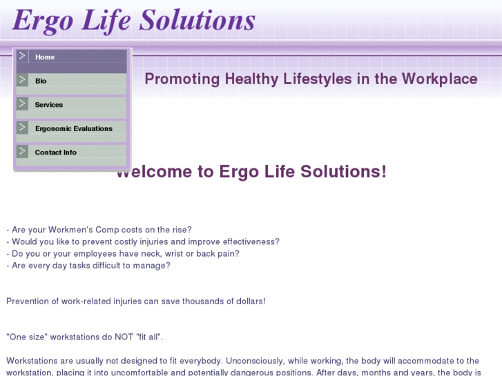 www.ergolifesolutions.com