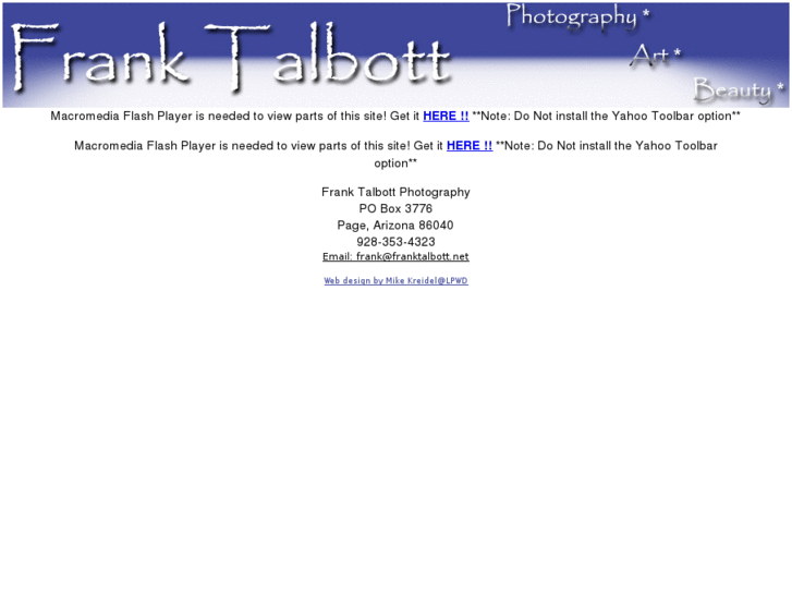 www.franktalbott.net