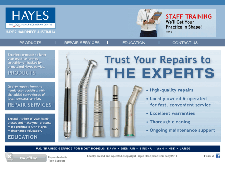 www.hayeshandpiece.com.au