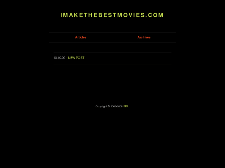 www.imakethebestmovies.com
