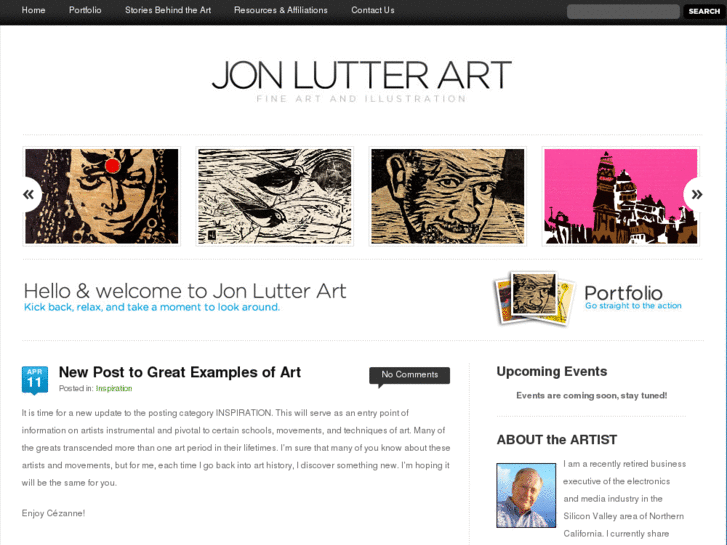 www.jonlutterart.com