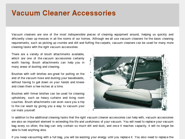 www.vacuumaccessories.net