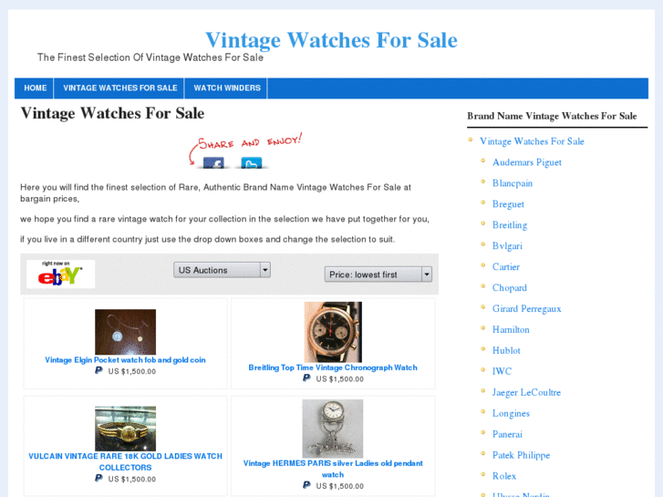 www.vintagewatchesforsale.org