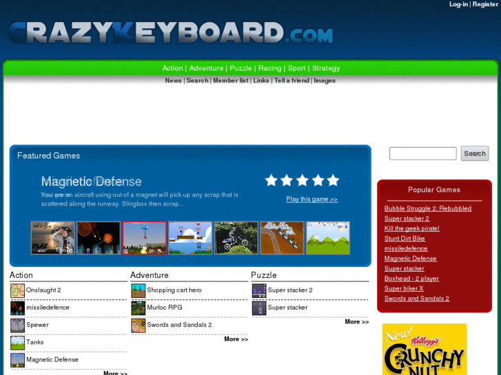 www.crazykeyboard.net