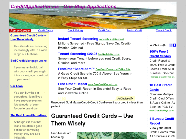 www.creditapplication.us