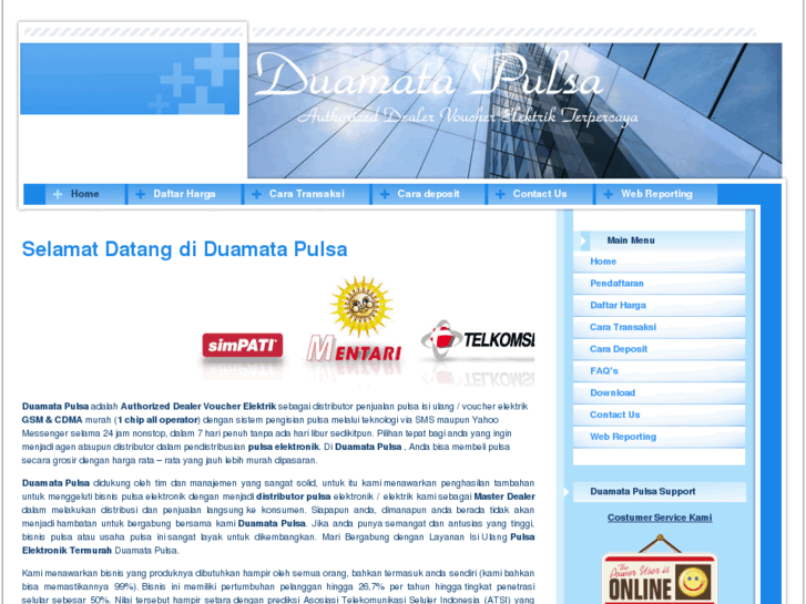 www.duamatapulsa.com