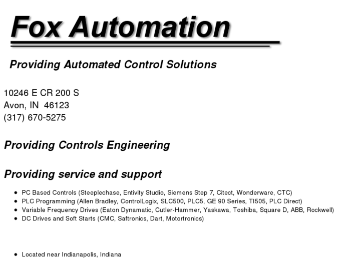 www.foxautomation.com