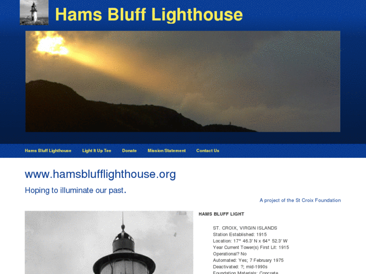 www.hamsblufflighthouse.org